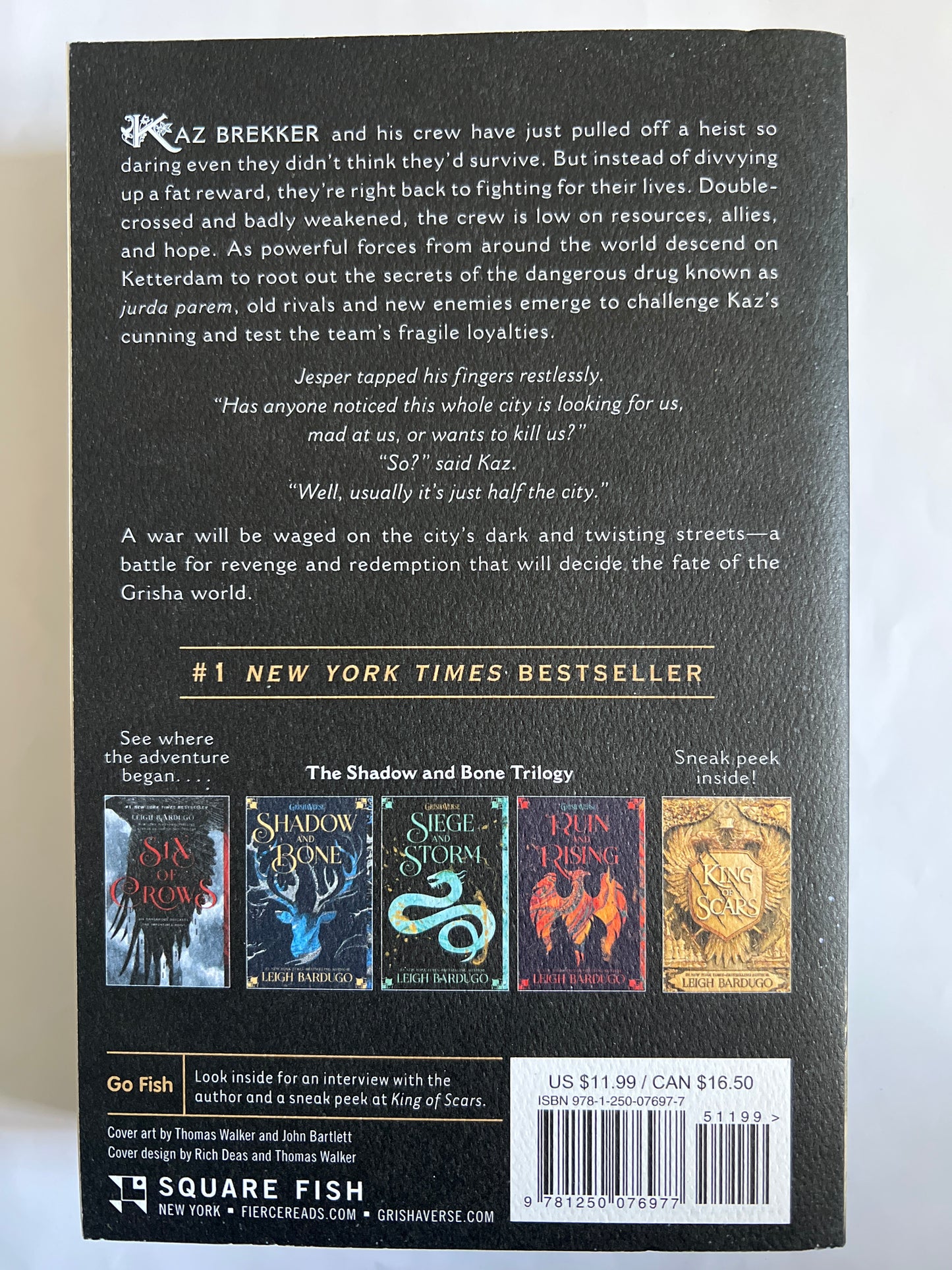 Crooked Kingdom - Leigh Bardugo