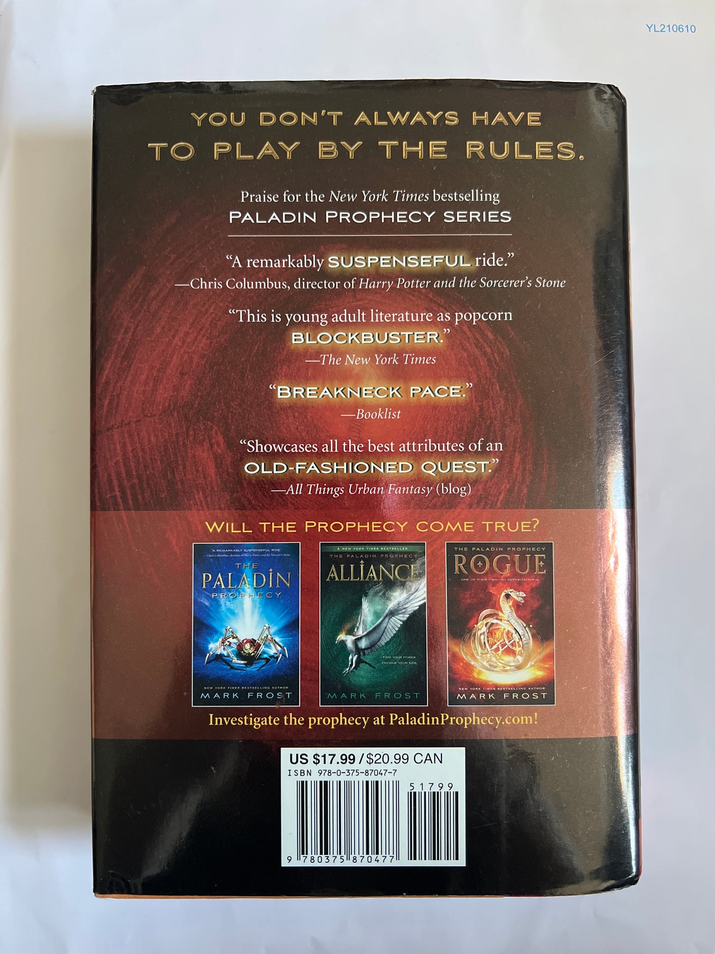 The Paladin Prophecy: Rogue - Mark Frost