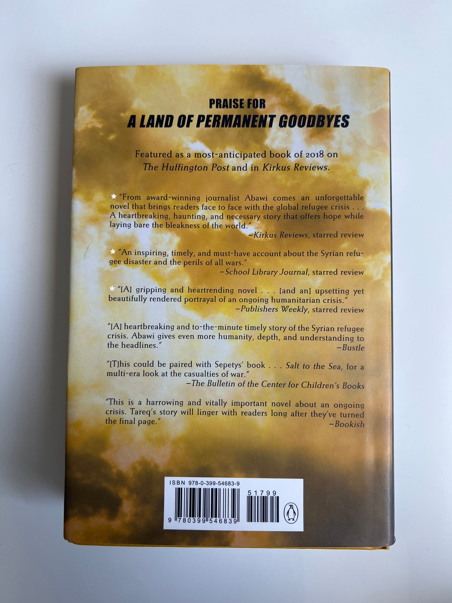 A Land of Permanent Goodbyes - Atia Abawi