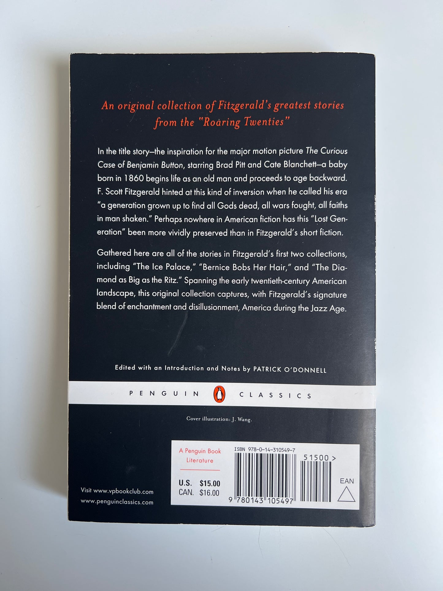 The Curious Case of Benjamin Button - F. Scott Fitzgerald