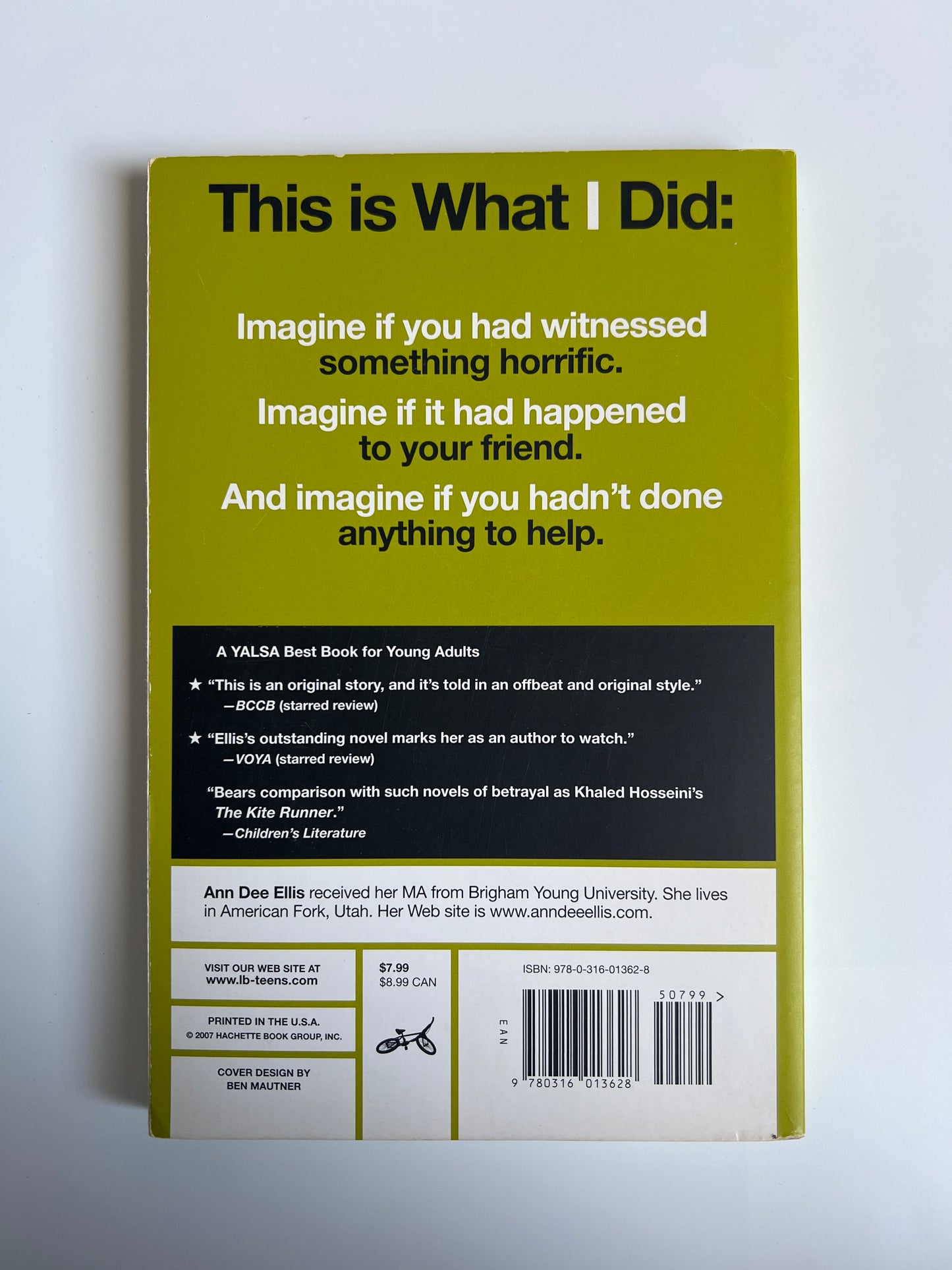 This is What I Did: - Ann Dee Ellis