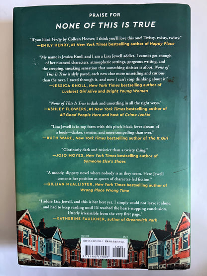 None of This Is True: A Novel - Lisa Jewell