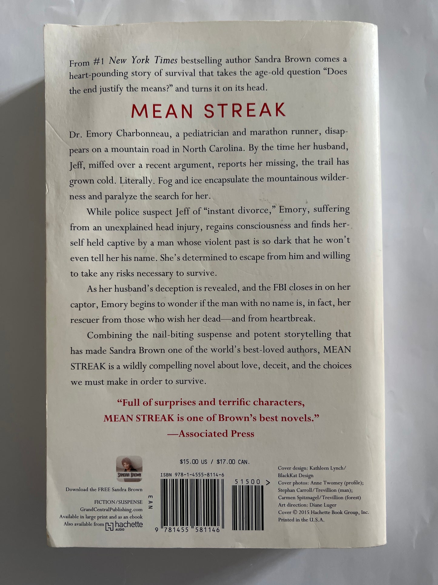 Mean Streak - Sandra Brown