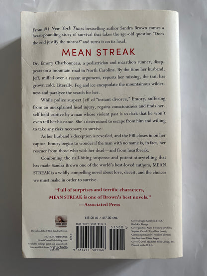 Mean Streak - Sandra Brown
