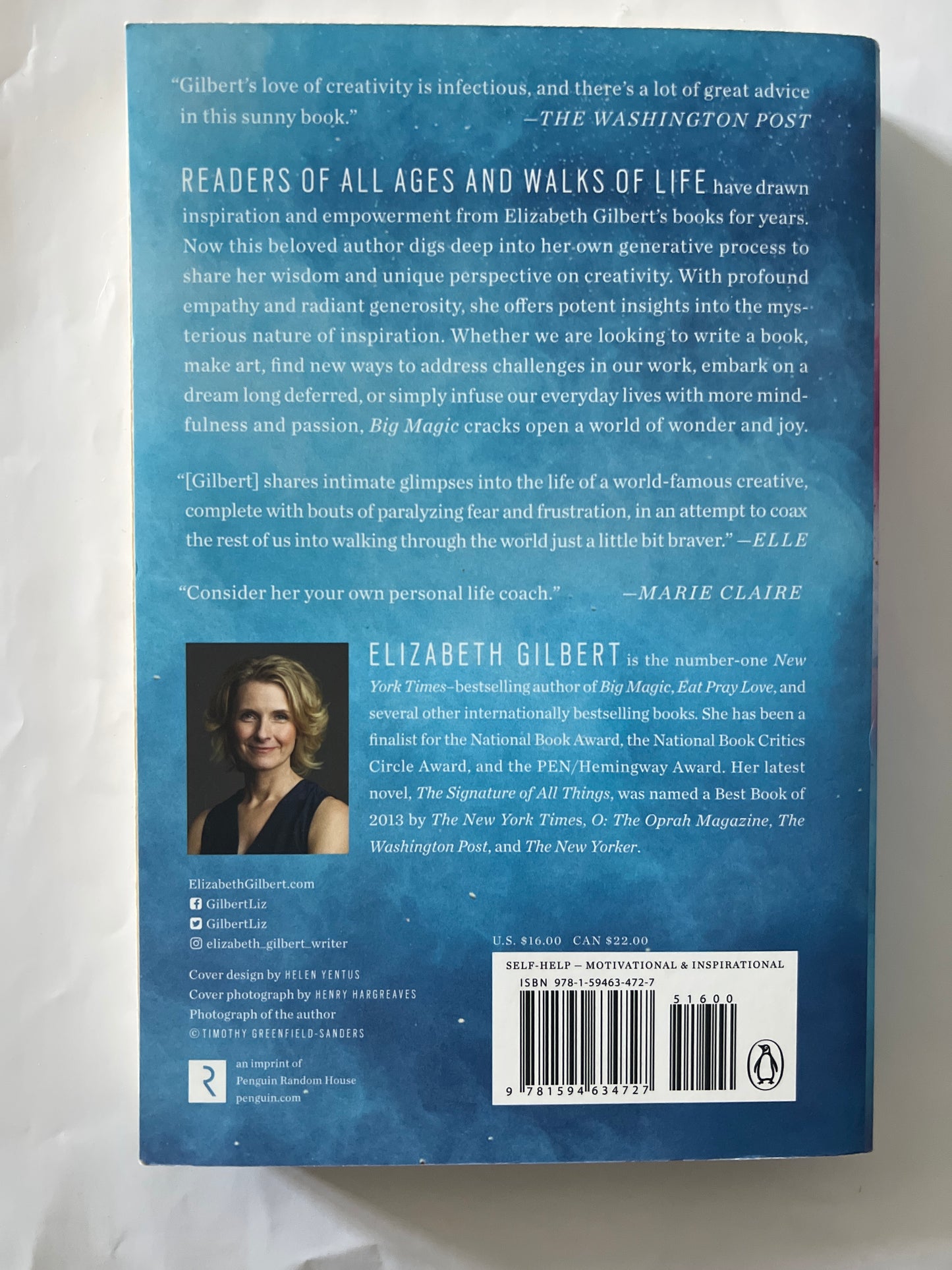 Big Magic - Elizabeth Gilbert
