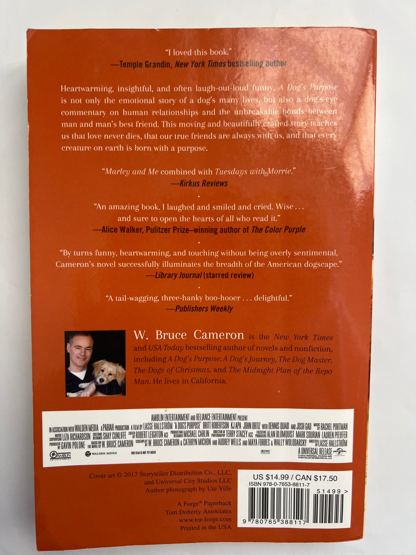 A Dog's Purpose: A Novel for Humans - W. Bruce Cameron