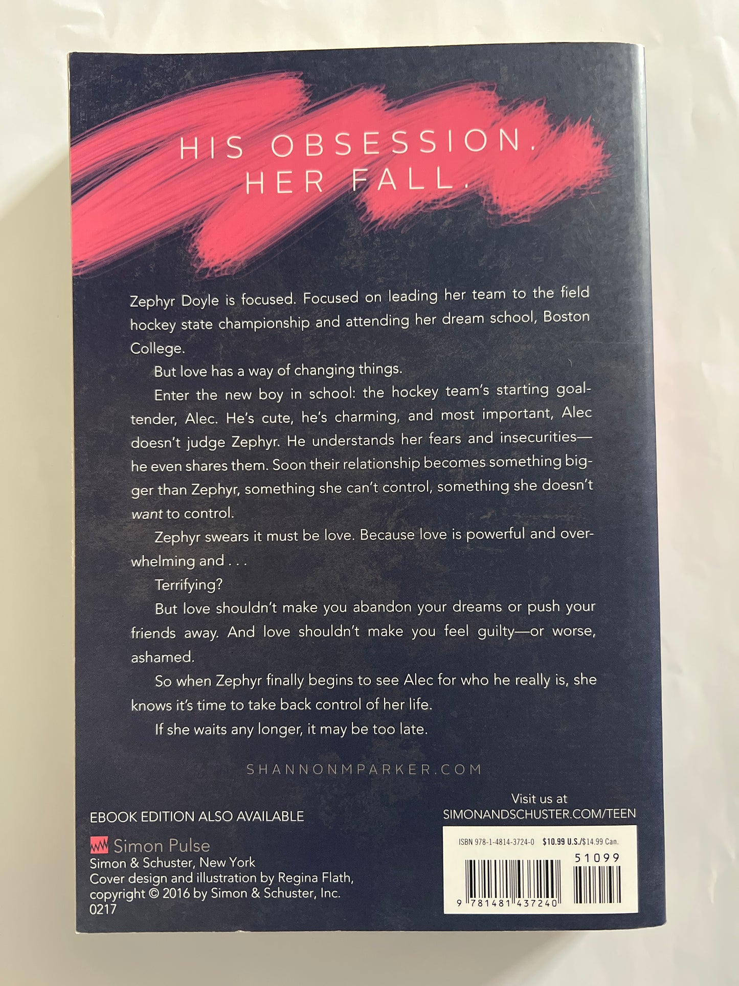 The Girl Who Fell - S.M. Parker