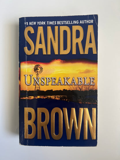 Unspeakable - Sandra Brown