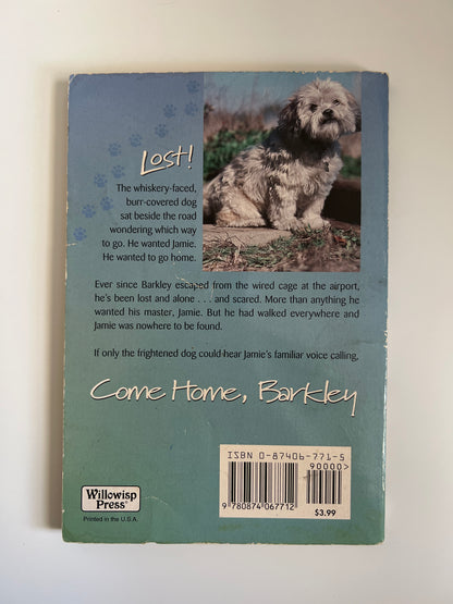 Come Home, Barkley - Marilyn D. Anderson