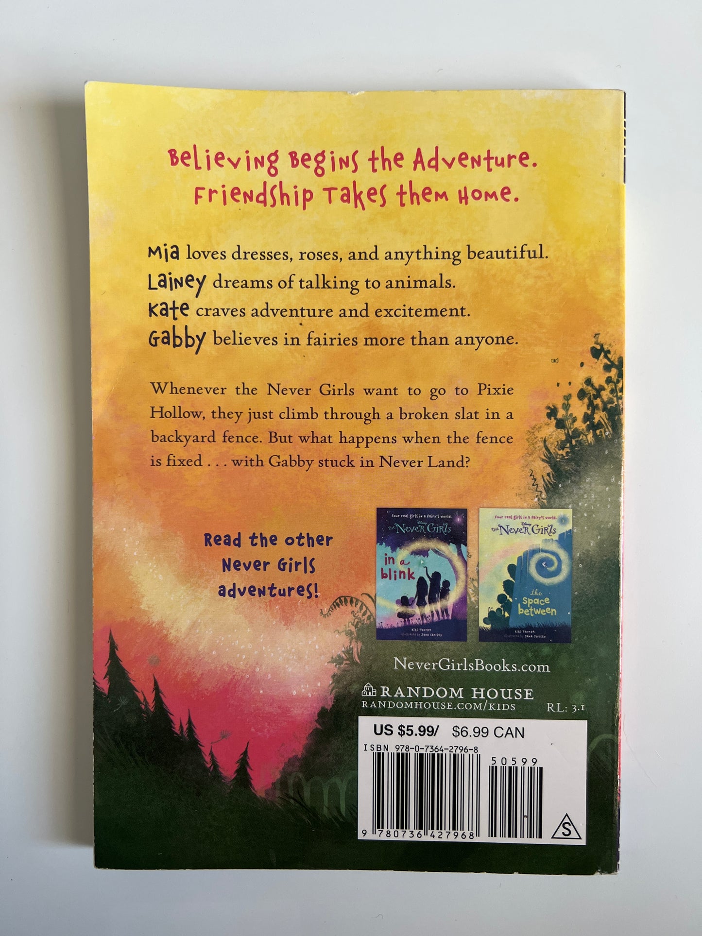 Never Girls #3: A Dandelion Wish (Disney: The Never Girls) - Kiki Thorpe