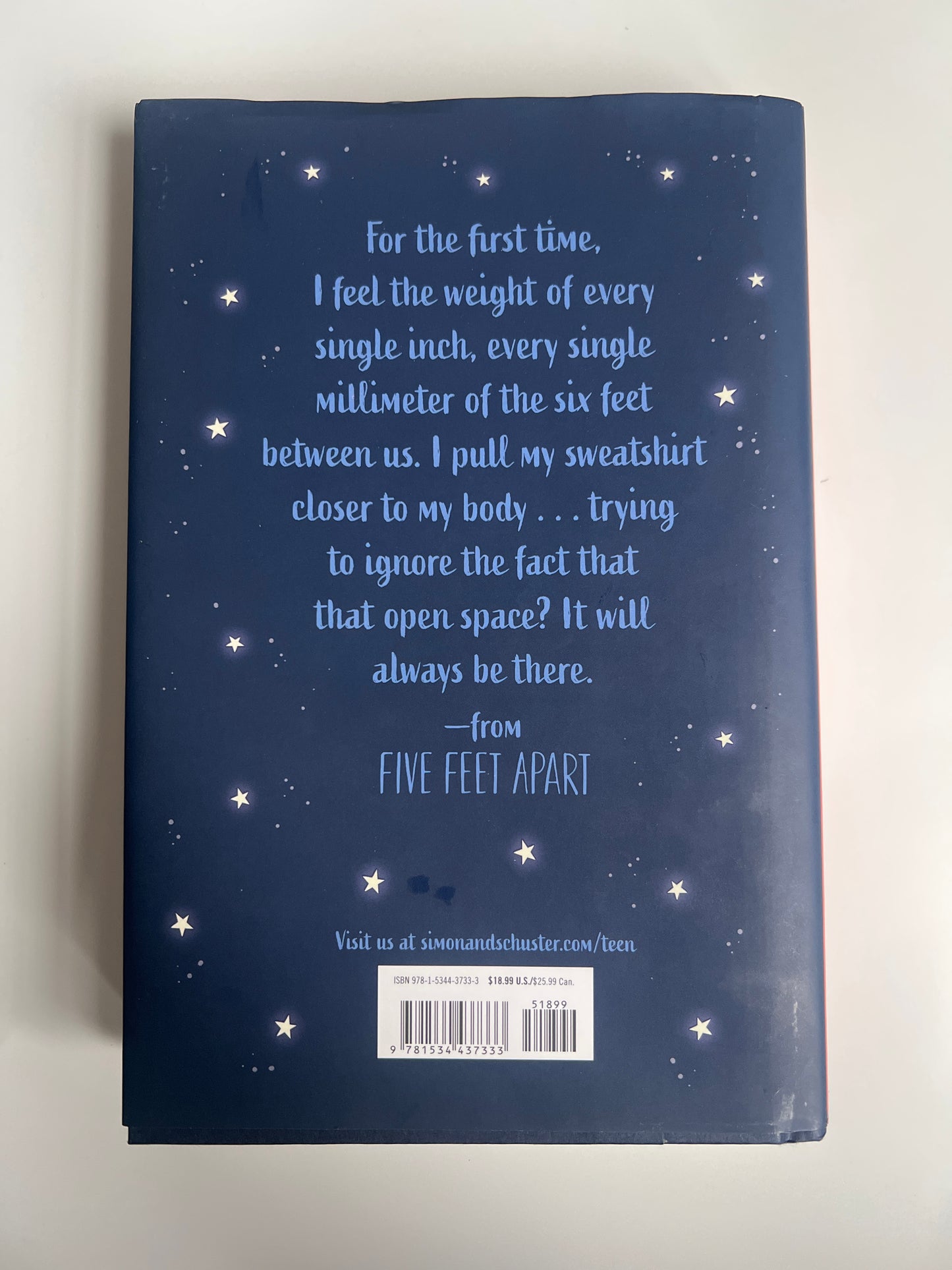 Five Feet Apart - Rachael Lippincott