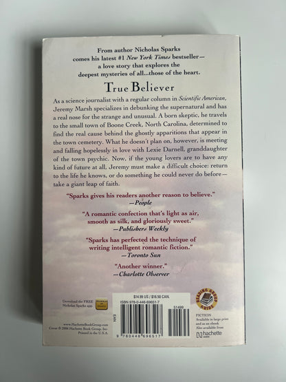 True Believer - Nicholas Sparks