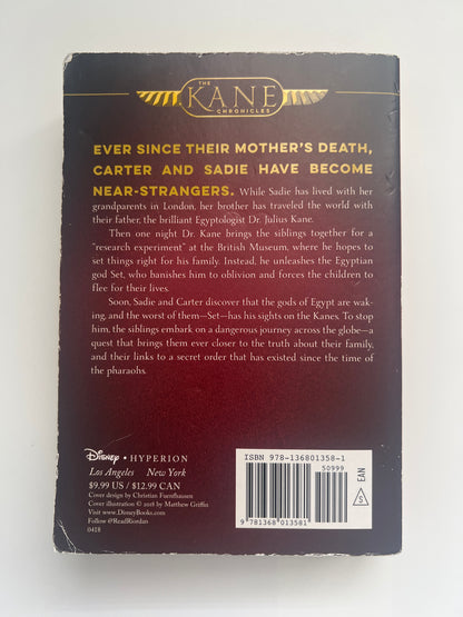 The Kane Chronicles: The Red Pyramid - Rick Riordan
