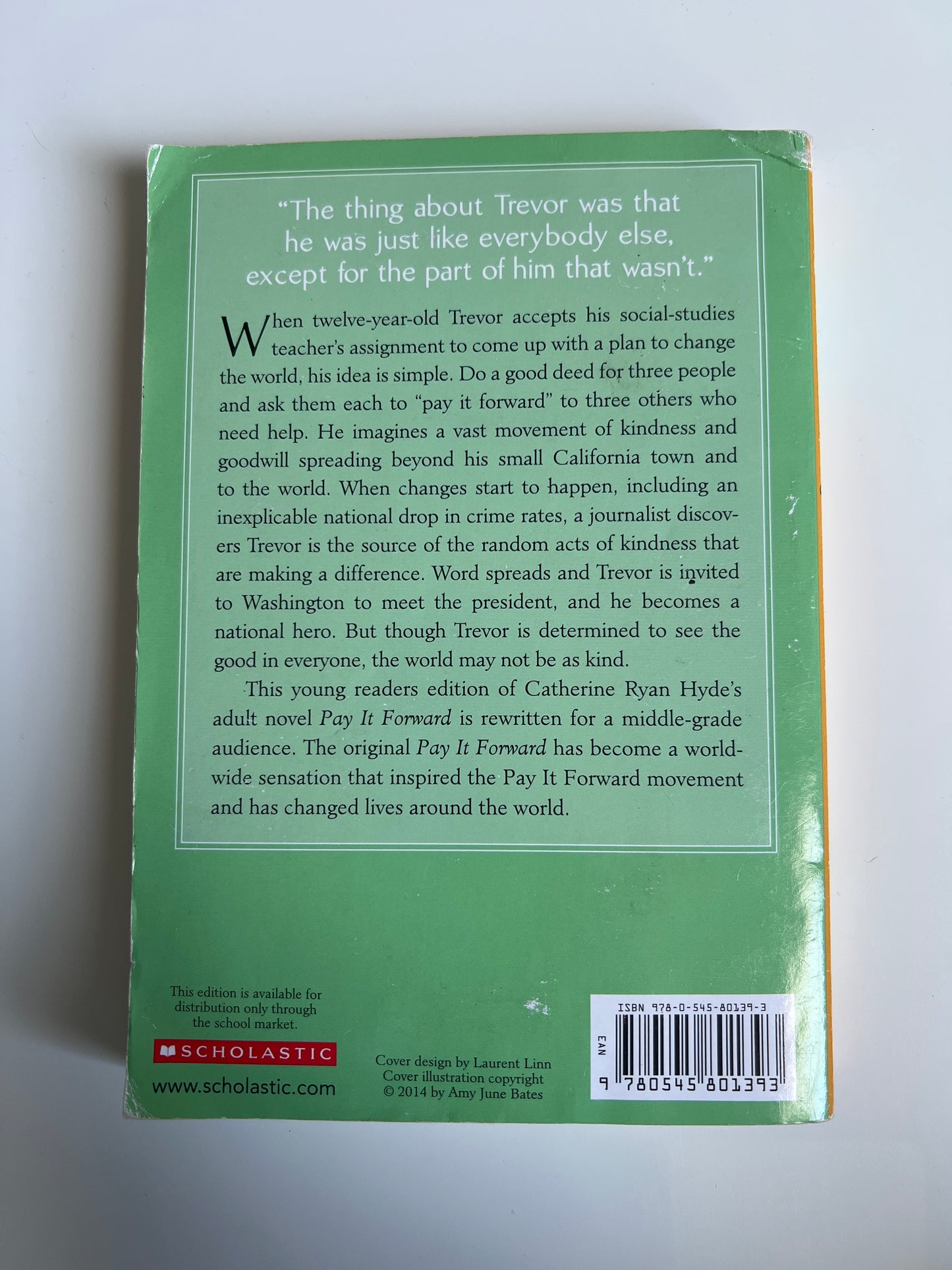 Pay It Forward: Young Readers Edition - Catherine Ryan Hyde