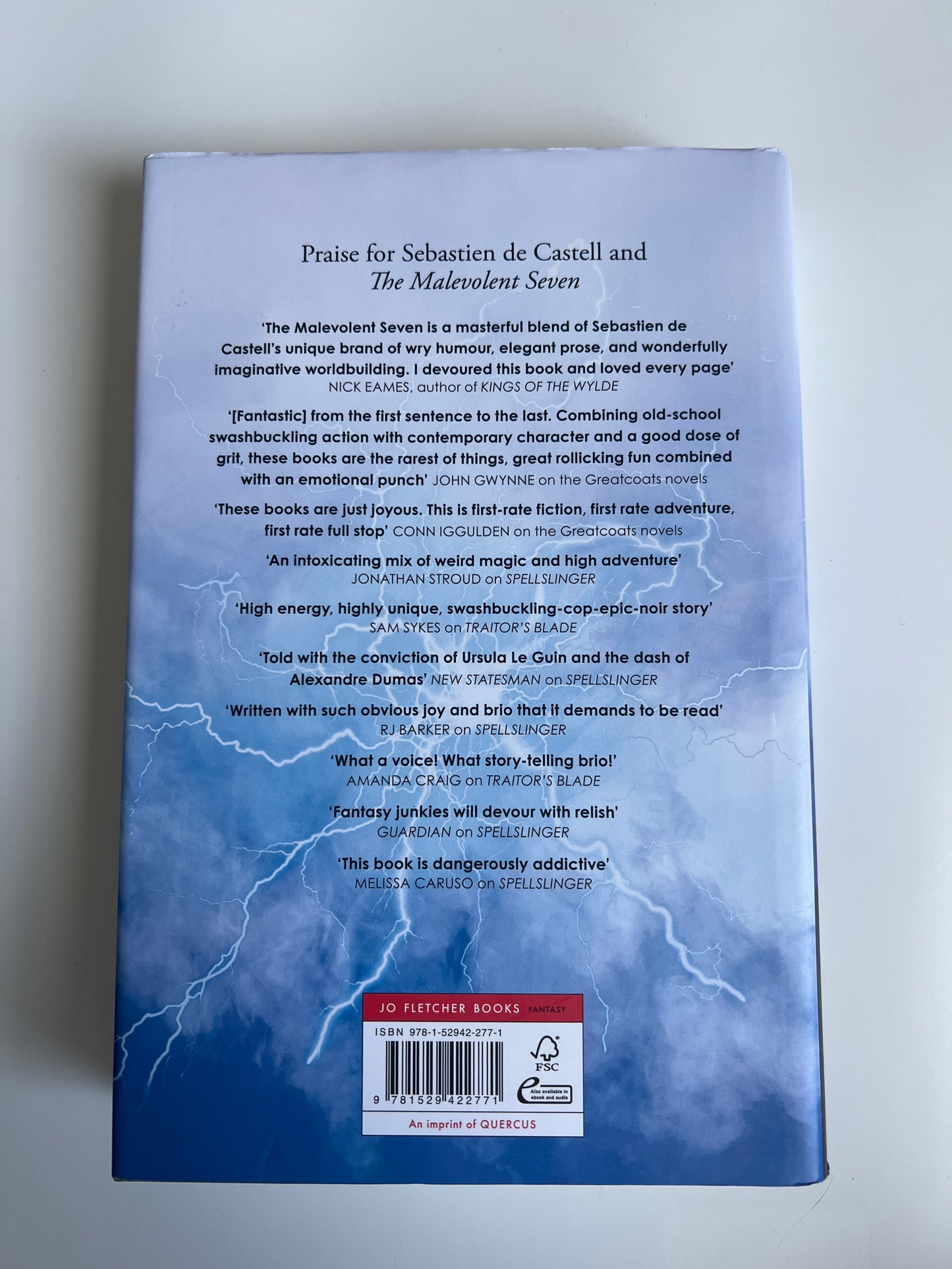 The Malevolent Seven - Sebastien De Castell
